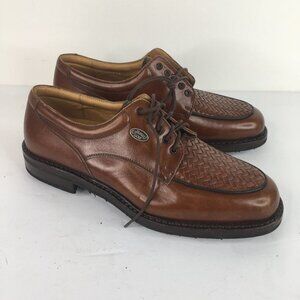 Callaway Golf Woven Brown Leather Shoes Size 5.5